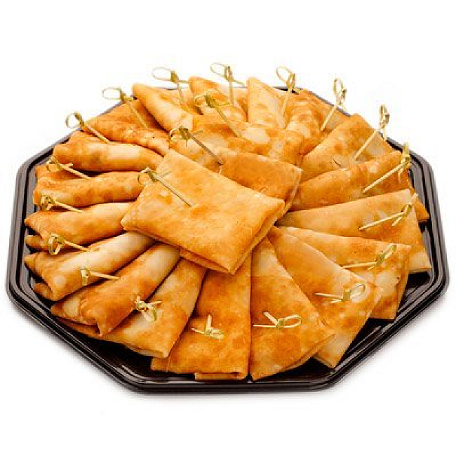 Млинці з м'ясною начинкою