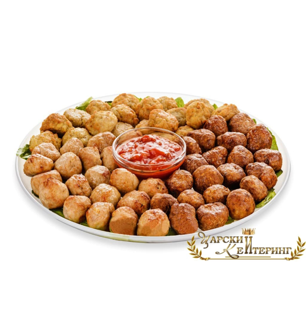 Ассорти мясных крокетов