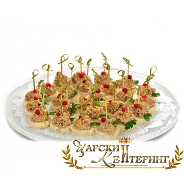 Печінковий паштет на тості
