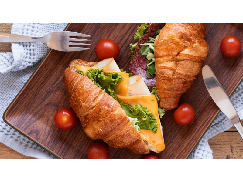 Рецепт круассаны с сыром